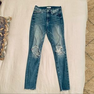 Good American high-waisted skinny jeans